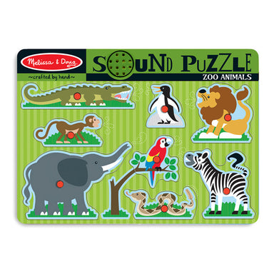 Melissa & Doug Sound Puzzle Zoo Animals