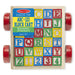 Melissa & Doug ABC Wooden Block Cart Packaging