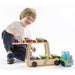 Melissa & Doug Jumbo Race Car Carrier Boy Playing