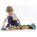 Melissa & Doug Jumbo Race Car Carrier Ramp Down 