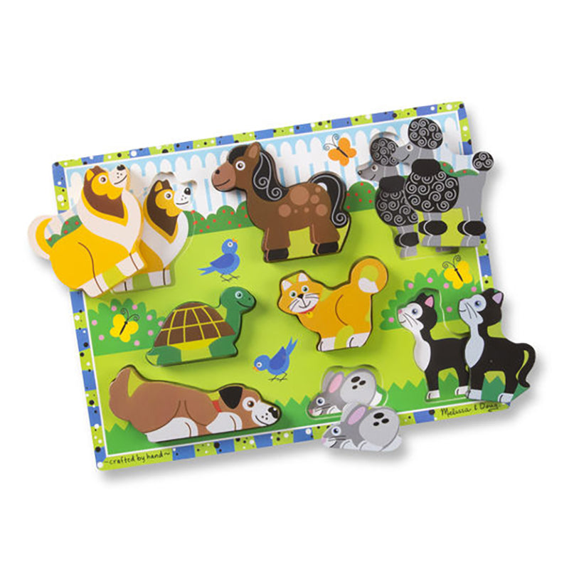 Melissa & Doug Puzzle Chunky Pets Pieces