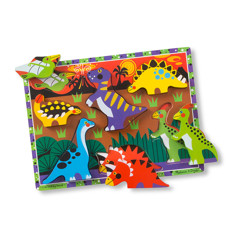 Melissa & Doug Puzzle Chunky Dinosaurs 2