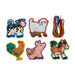 Melissa & Doug Lace & Trace Farm Animals Pieces