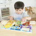 Melissa & Doug Latches Board Wooden Boy Playing