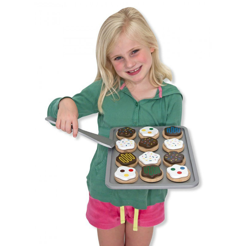 Melissa & Doug Slice & Bake Cookie Set Girl with Tray