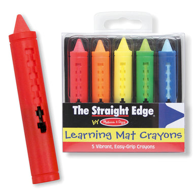 Melissa & Doug Learning Mat Crayons