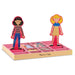 Melissa & Doug Magnetic Dress Up Set Abby and Emma