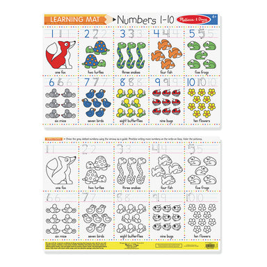 Melissa & Doug Write-a-Mat Numbers