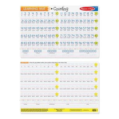 Melissa & Doug Write-a-Mat Counting to 100