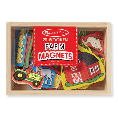 Melissa & Doug Magnets Farm Box of 20 Packaging