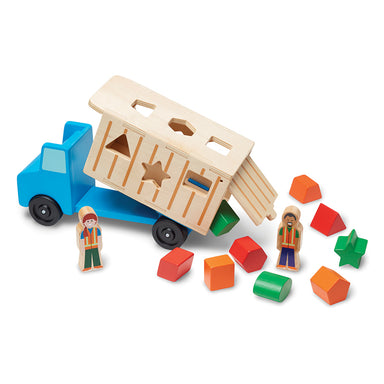 Melissa & Doug Shape Sorting Dump Truck