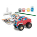 Melissa & Doug Wooden Monster Truck Decorate Your Own Contents