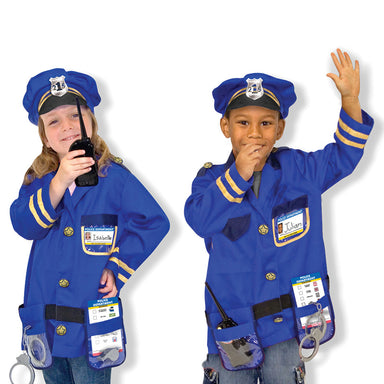 Melissa & Doug Police Officer Costume Set
