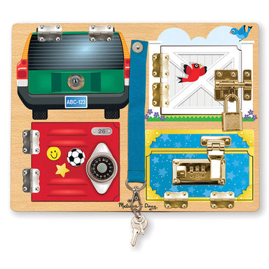 Melissa & Doug Lock & Latch Board