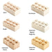 Mokulock Wooden Building Bricks 24 Piece Set Woods