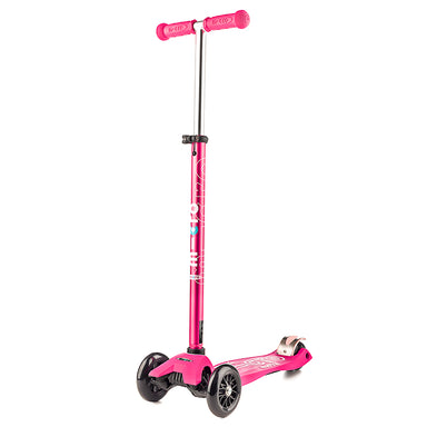 Micro Maxi Micro Deluxe Scooter Pink Handle Up