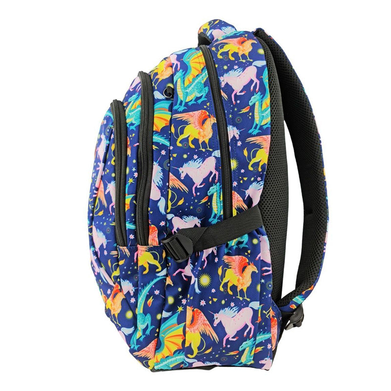 Alimasy Mythical Creatures Kids Large Backpack Side