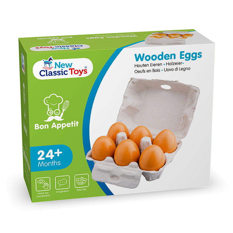 New Classic Toys Eggs in a Carton Box