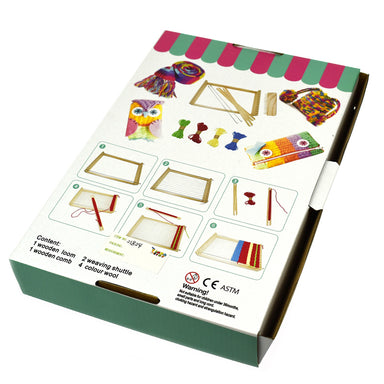 Kaper Kidz Wooden Loom Packaging Back