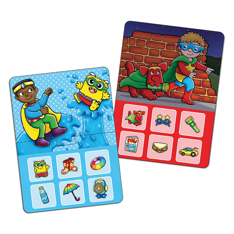 Orchard Toys Superhero Lotto Game Boards 2