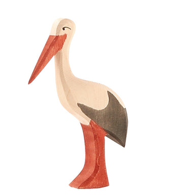 Ostheimer Wooden Bird Stork