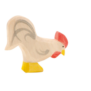 Ostheimer Wooden Rooster White