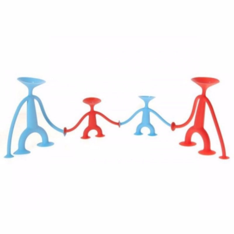 Moluk Oogi Family Silicone Suction Toys Holding Hands