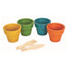 PlanToys Flower Pot 4 Piece Set