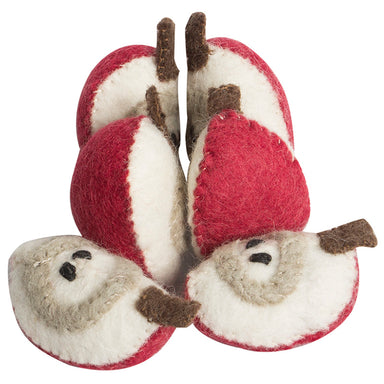 Papoose Felt Food Apple 6 Segments