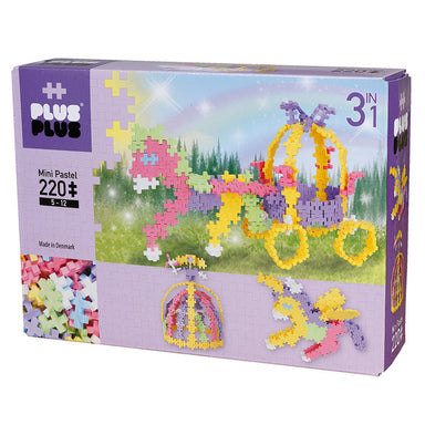 Plus-Plus Pastel 3 in 1 - Fairy Tale 220pc Box