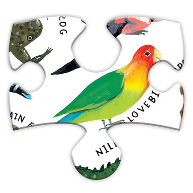 Eeboo Beautiful World 100 Piece Puzzle Lovebird