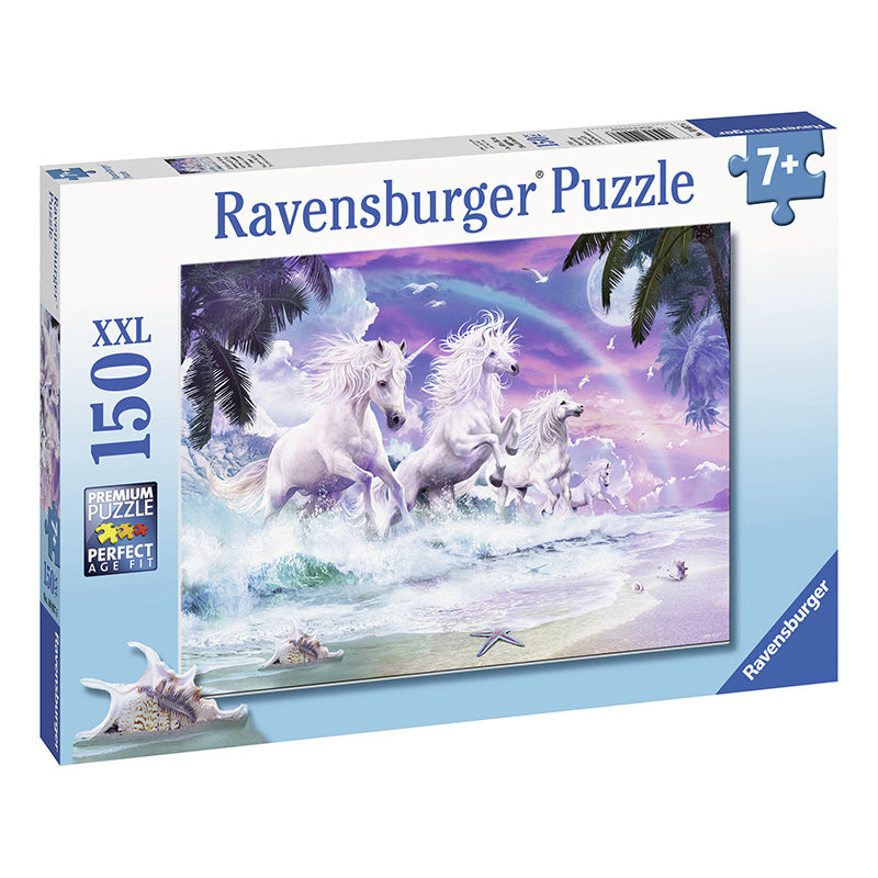 Ravensburger Unicorns on the Beach 150 piece XXL Puzzle Box