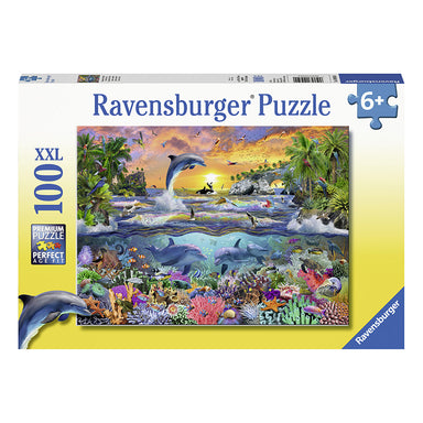 Ravensburger Tropical Paradise 100 piece XXL Puzzle Front Cover