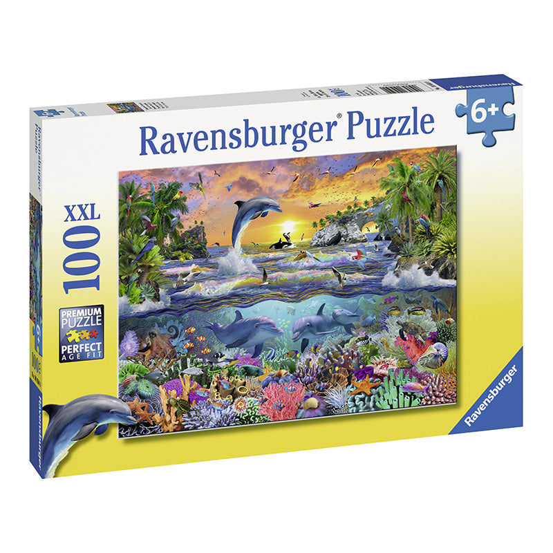 Tropical Paradise 100 piece XXL Puzzle Box