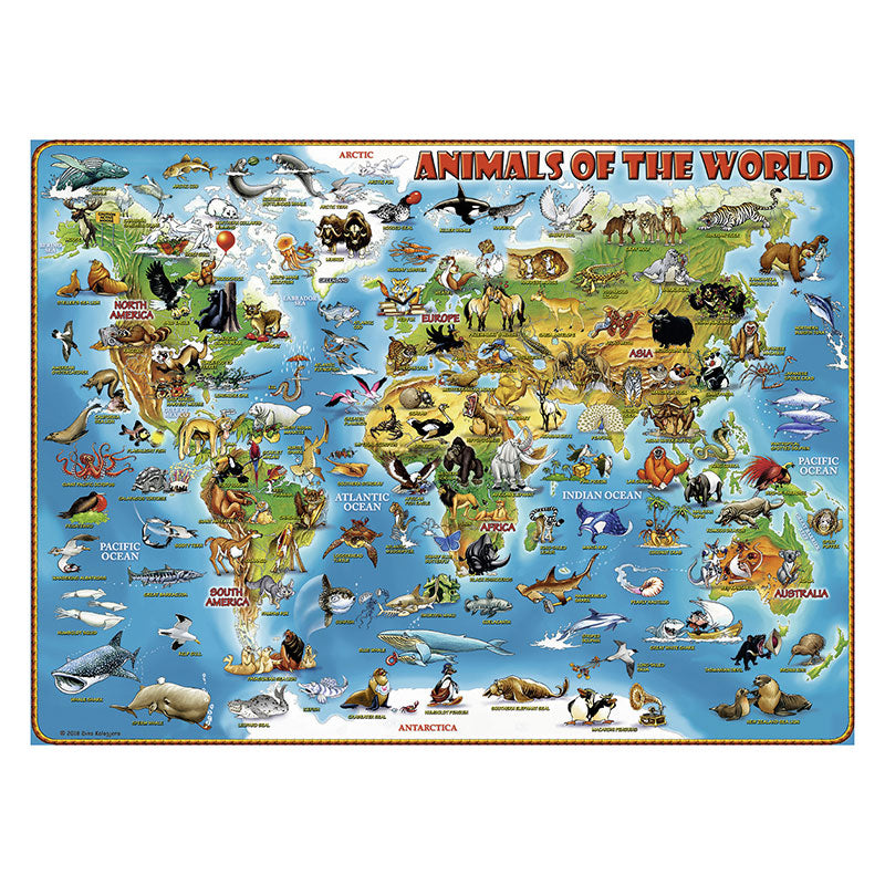 Ravensburger Animals Of The World 300 Piece XXL Puzzle