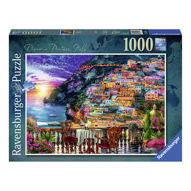 Ravensburger Positano, Italy Puzzle 1000 Piece Puzzle Packaging