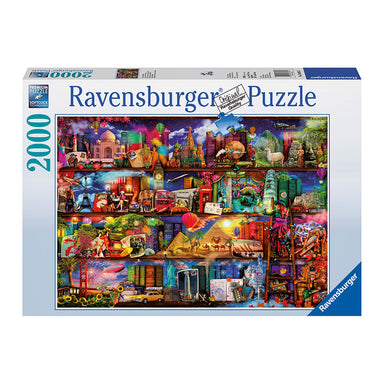 Ravensburger World Of Books 2000 Piece Puzzle Packaging