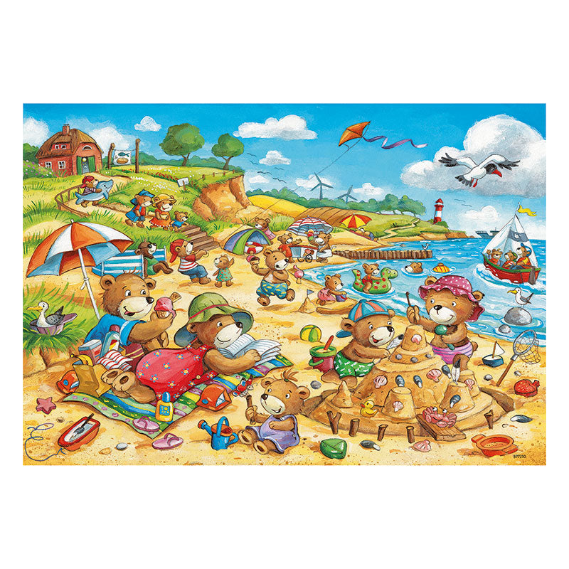 Ravensburger Seaside Holiday 2 x 24 Piece Puzzle Beach