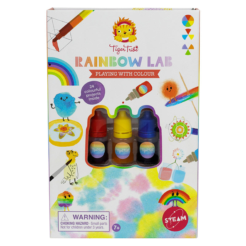 Tiger Tribe Rainbow Lab - Playing With Colour Front