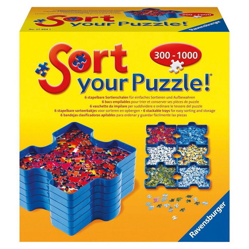 Ravensburger Sort Your Puzzle Storage Trays Box