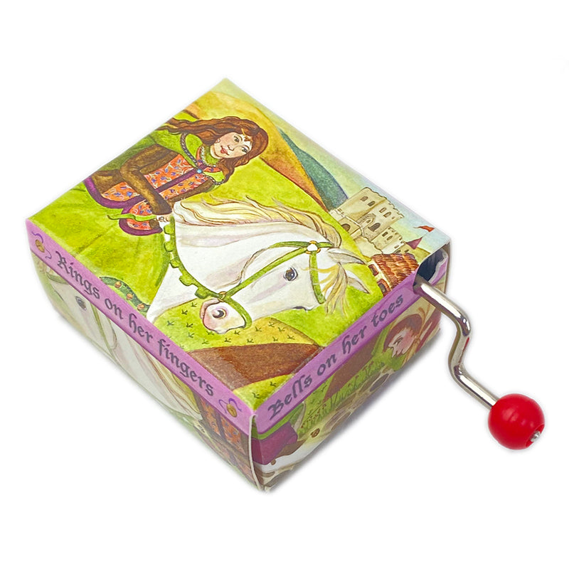 Enchantmints Mini Music Box Storybook - Rings on Her Fingers Angle