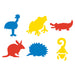 Educational Colours Australian Animals Stencils - Set 2Australian Animals Stencils - Set 2 2