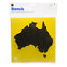 Edcational Colours Australia & State Stencil Set of 8 Packet
