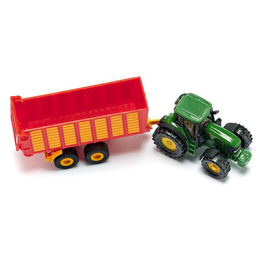 Siku John Deere with Silage Trailer Top