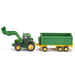 Siku John Deere & Front Loader Trailer - 1:87 Scale