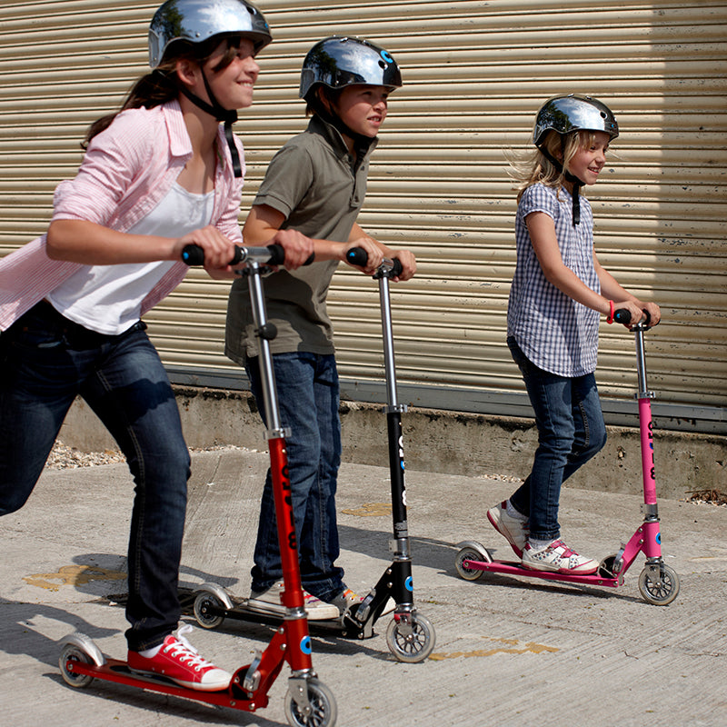Sprite Micro Scooter Pink Teens Riding