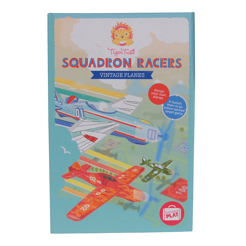 Tiger Tribe Squadron Races Vintage Planes Front Cover