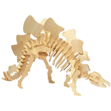 Heebie Jeebies Stegosaurus Dinosaur 3D Wood Kit