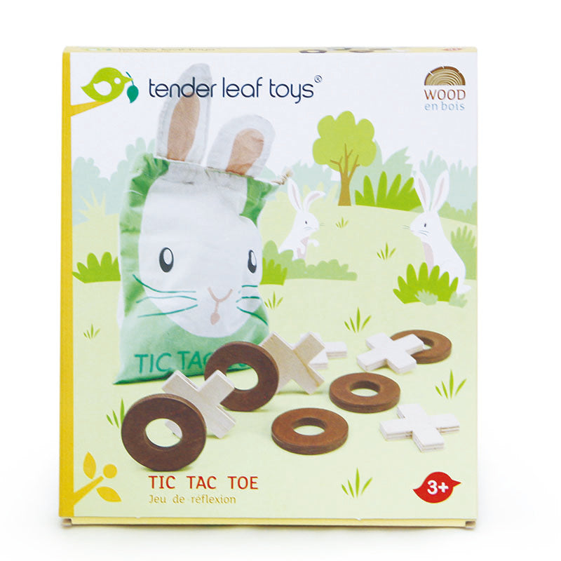 Tender Leaf Toys Tic Tac Toe Game Packaging