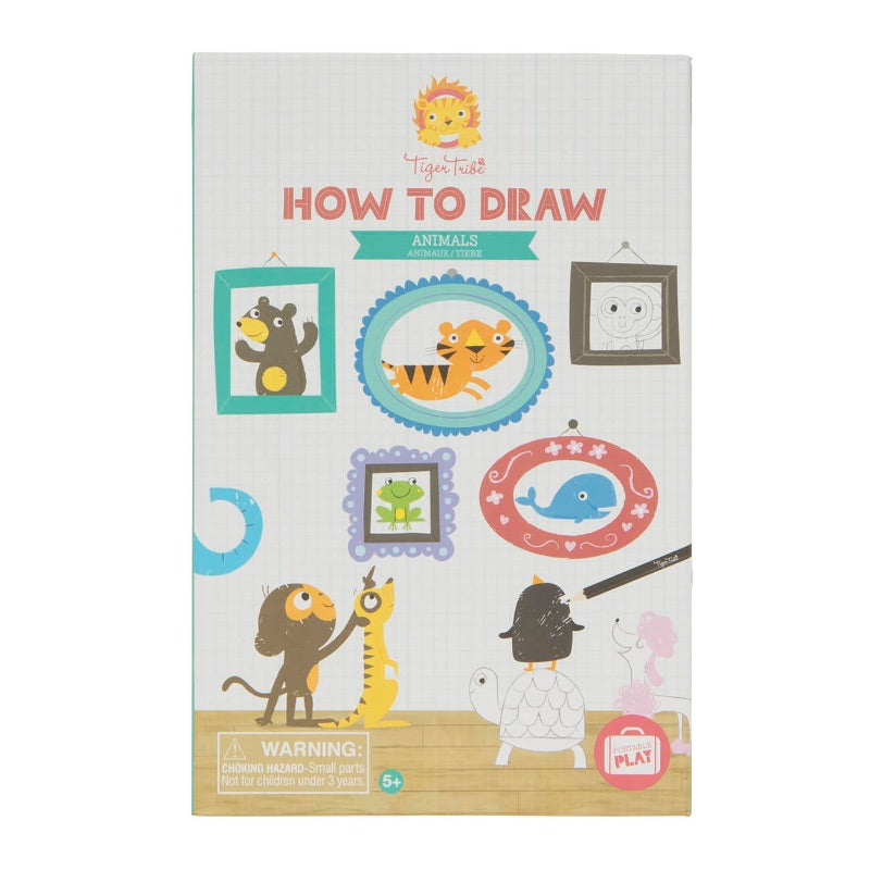 Tiger Tribe How to Draw Animals Set